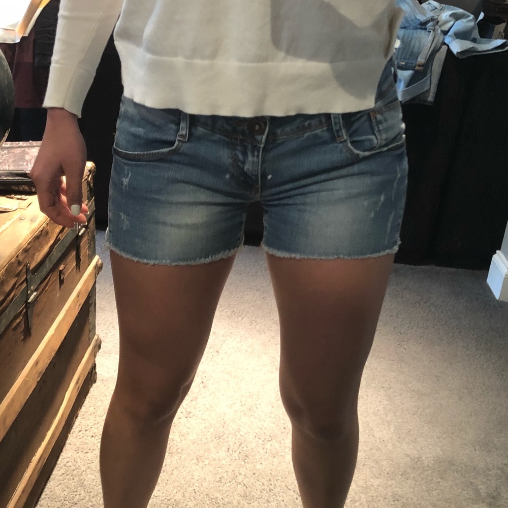 Denim shorts!